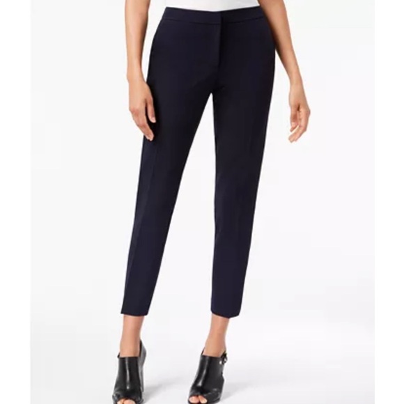 Tommy Hilfiger Pants - Tommy Hilfiger Twill Slim-Leg Ankle Dress Pant-16